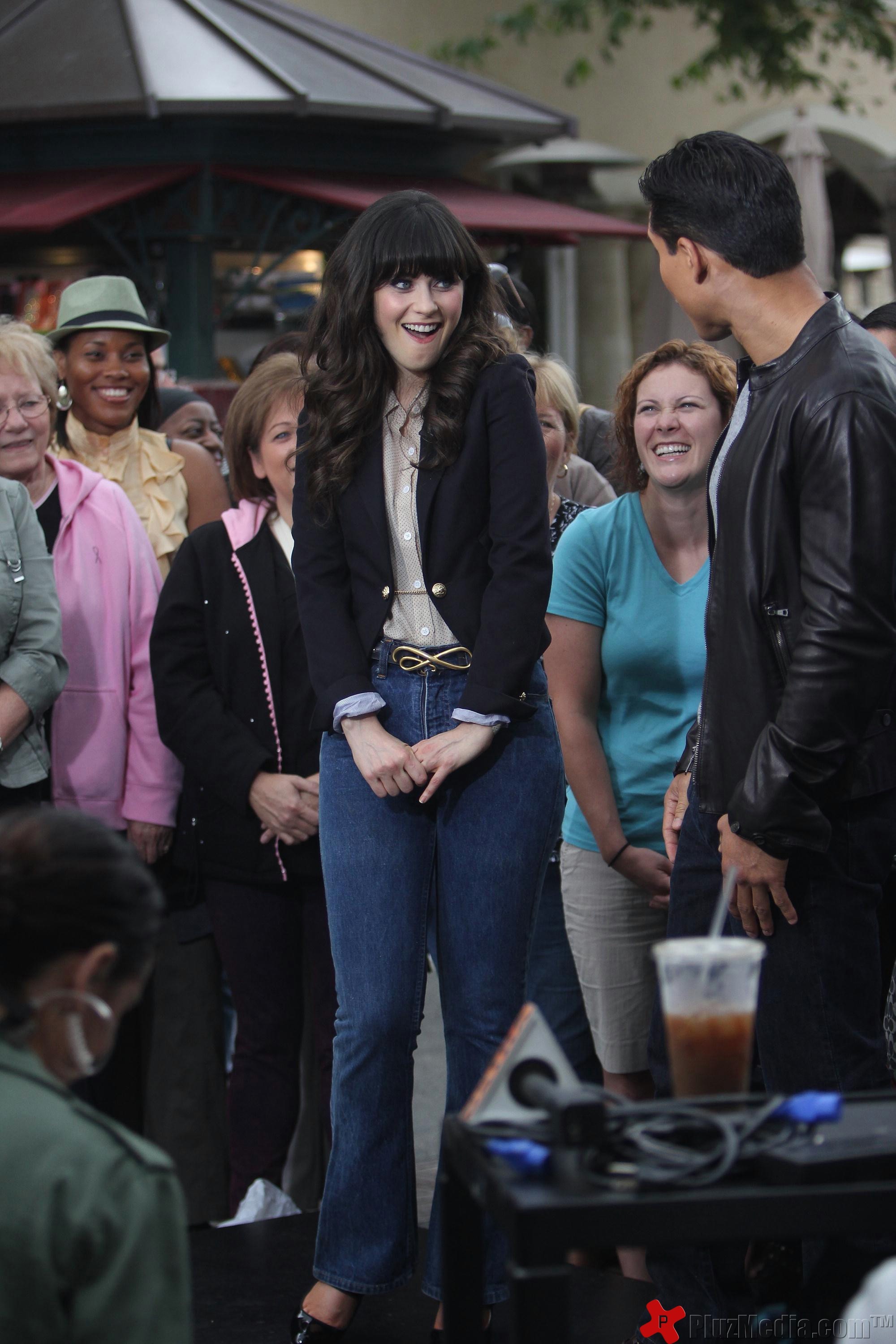 Celebrities at The Grove while filming at segment for 'Extra' | Picture 94747